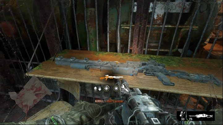 Ask the boy about his father and the situation in the city - Metro Exodus: Kirills hiding place and expedition for medicine - walkthrough - Dead City - Metro Exodus Guide