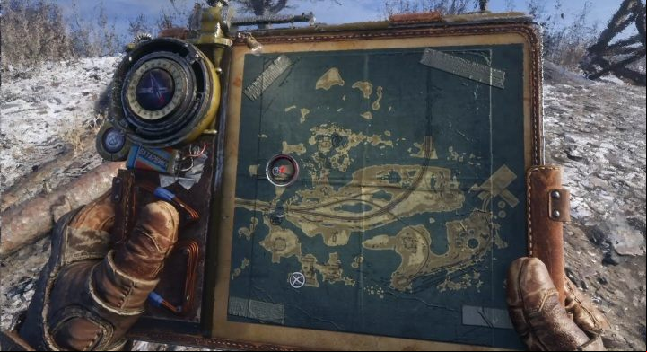 You can find the com right after you start playing on the new map - Metro Exodus: Weapon and equipment upgrades in Volga - secrets - Equipment Upgrades and Point of interest - Metro Exodus Guide