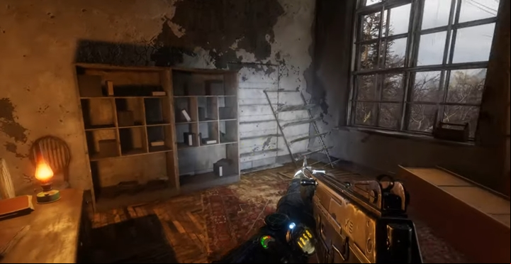 The recording room is right next to the projector - Metro Exodus Sams Story: How do I get the Cinephile trophy? - Walkthrough - Metro Exodus Guide