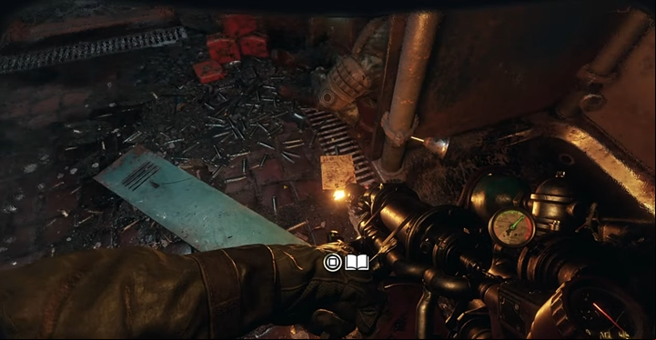 The seventh note is at the beginning of the bunker - Metro Exodus Sams Story: Diary pages - secrets and trophies - Secrets and trophies - Metro Exodus Guide
