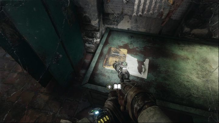 Location: Before you get the train, you will reach a small room - Metro Exodus: Diaries and postcards in Moscow - collectibles - Diaries and postcards - Metro Exodus Guide
