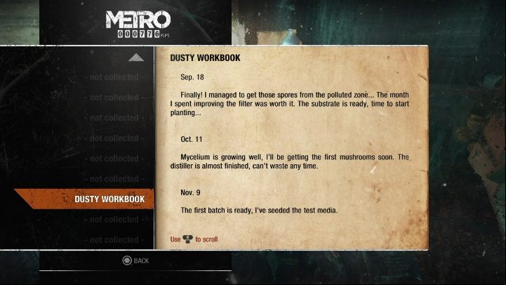 14 - Metro Exodus: Diaries and postcards in Winter and The Volga - collectibles - Diaries and postcards - Metro Exodus Guide