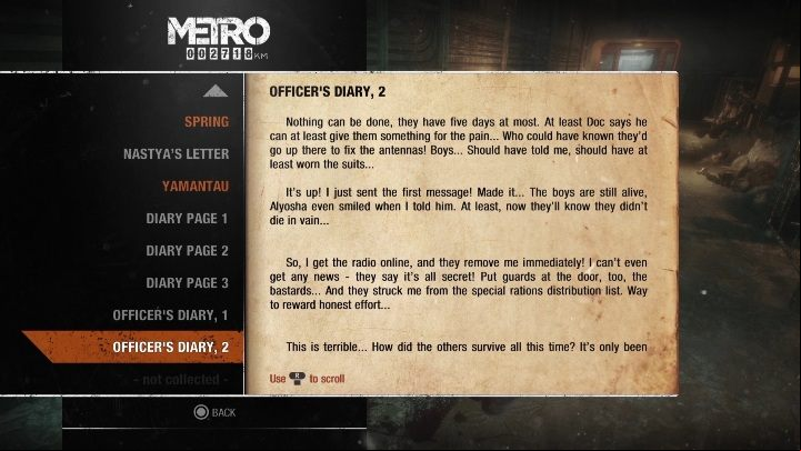 10 - Metro Exodus: Diaries and postcards in Spring and Yamantau - collectibles - Diaries and postcards - Metro Exodus Guide