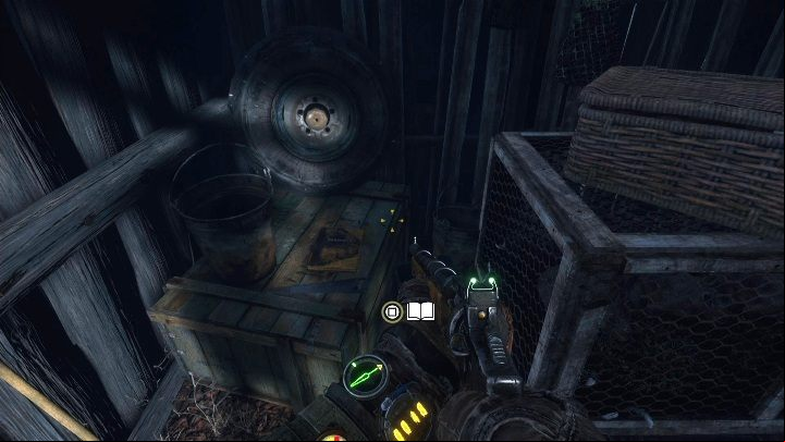 Location: The note lies on the chest next to the rabbit cage - Metro Exodus: Diaries and postcards in Taiga - collectibles - Diaries and postcards - Metro Exodus Guide