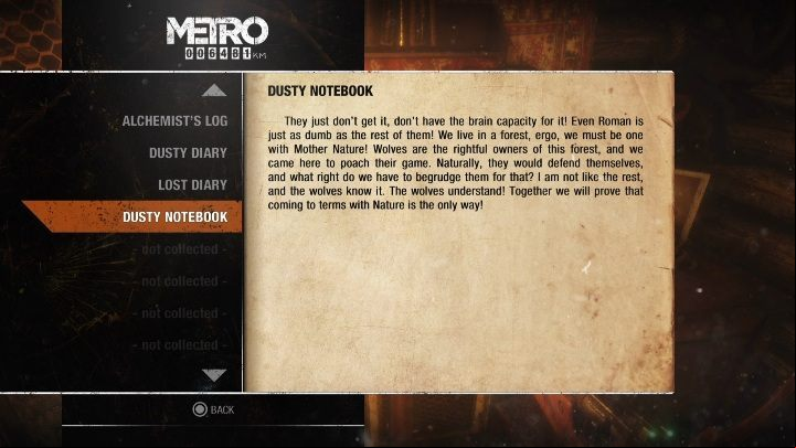 14 - Metro Exodus: Diaries and postcards in Taiga - collectibles - Diaries and postcards - Metro Exodus Guide