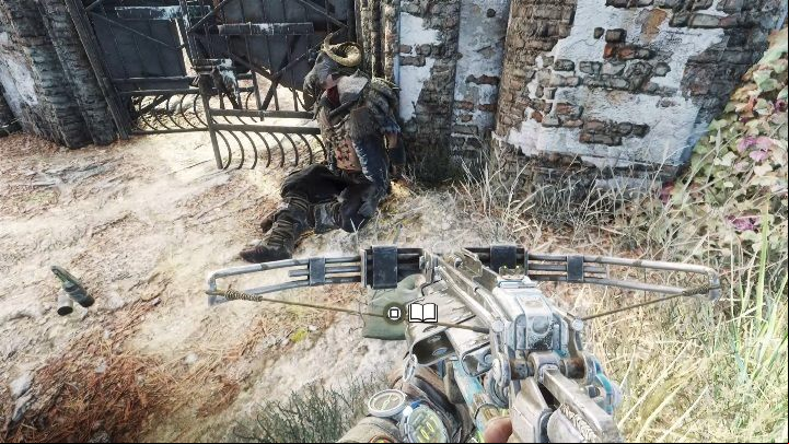 Location: There is a corpse near the big gate - Metro Exodus: Diaries and postcards in Taiga - collectibles - Diaries and postcards - Metro Exodus Guide