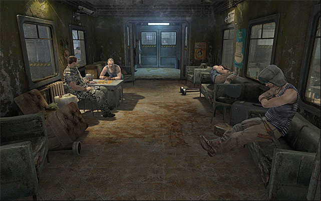 Go out the room and start more linear exploration of the base - Follow Khan to meeting with Miller | Chapter 1: Sparta - Chapter 1: Sparta - Metro: Last Light Game Guide