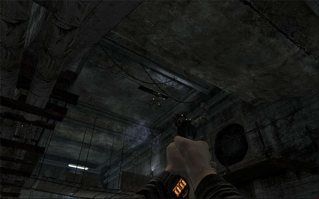 Return to the main tunnel and now focus on the previously mentioned guard patrolling upper balconies - Find the exit to the jail | Chapter 3: Pavel - Chapter 3: Pavel - Metro: Last Light Game Guide