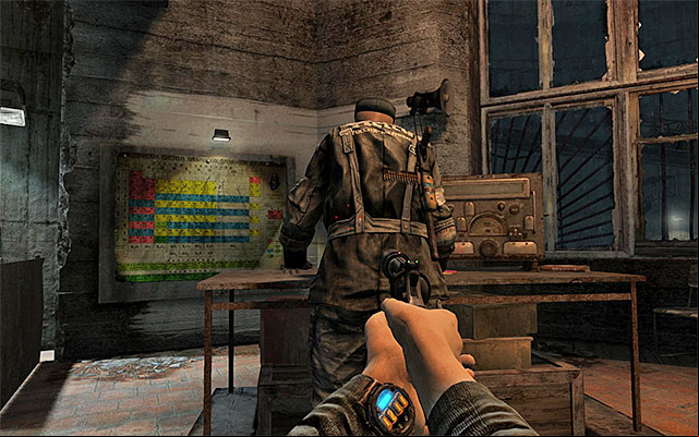 There are two more opponents left, located in the guard room on the right - Find the exit to the jail | Chapter 3: Pavel - Chapter 3: Pavel - Metro: Last Light Game Guide