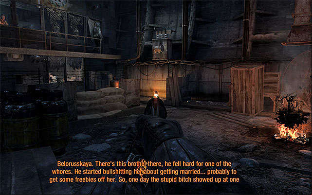 The second variant is to go to the right - Find a way to get upstairs | Chapter 5: Separation - Chapter 5: Separation - Metro: Last Light Game Guide