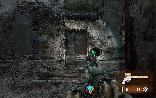 Start by exploring the building to the right - Explore the Dead City and find a way into Red Square | Chapter 26: The Dead City - Chapter 26: The Dead City - Metro: Last Light Game Guide