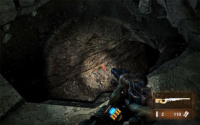 Do not worry too much if your torch and night vision goggles go down for a moment - Explore the Dead City and find a way into Red Square | Chapter 26: The Dead City - Chapter 26: The Dead City - Metro: Last Light Game Guide