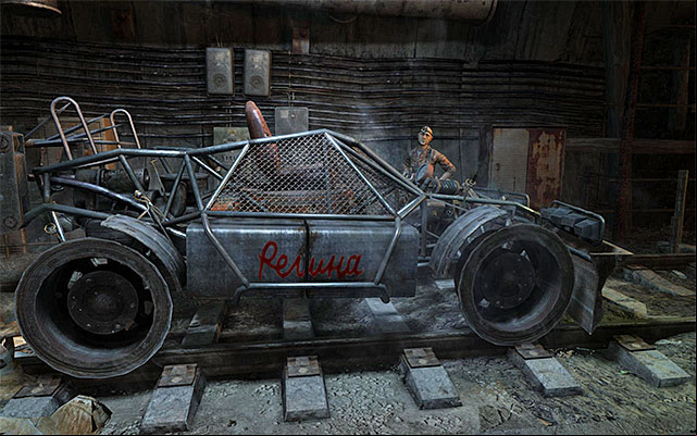 Start by listening to the conversation with Andrei - Use the railcar to reach Venice - part 1 | Chapter 12: Regina - Chapter 12: Regina - Metro: Last Light Game Guide