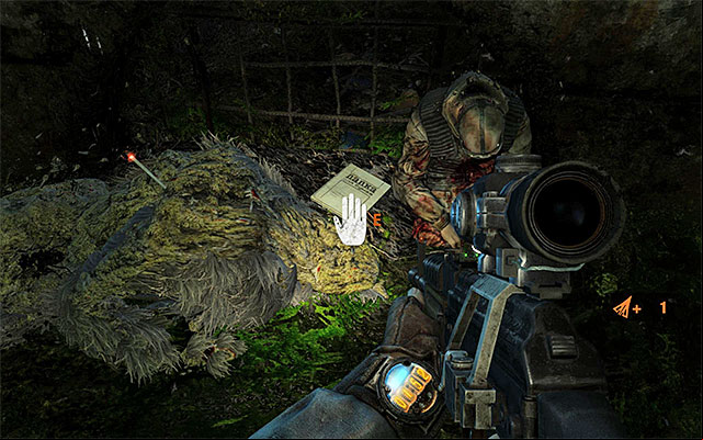 You will recognize the entrance to another optional area by green mushrooms growing out of the wall - Use the railcar to push the train out of the way | Chapter 12: Regina - Chapter 12: Regina - Metro: Last Light Game Guide