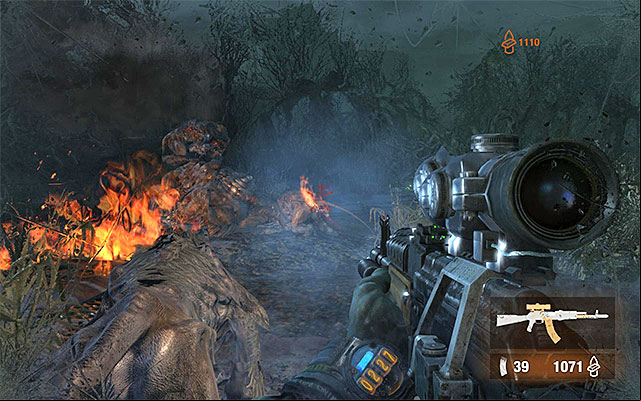 Dealing enough damage to the bear will result in the monsters being stunned temporarily, after which it falls to the ground - Report the imminent attack on D6 | Chapter 28: The Garden - Chapter 28: The Garden - Metro: Last Light Game Guide
