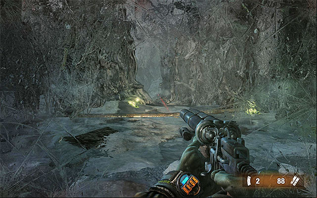 Continue performing the abovementioned actions and the bear will soon flee from the battlefield (the above screenshot) - Report the imminent attack on D6 | Chapter 28: The Garden - Chapter 28: The Garden - Metro: Last Light Game Guide