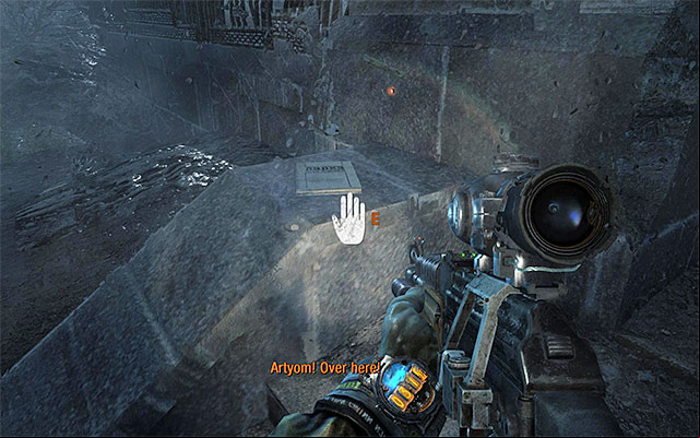 Move on and find, on your way, a backpack with supplies, among others - Report the imminent attack on D6 | Chapter 28: The Garden - Chapter 28: The Garden - Metro: Last Light Game Guide