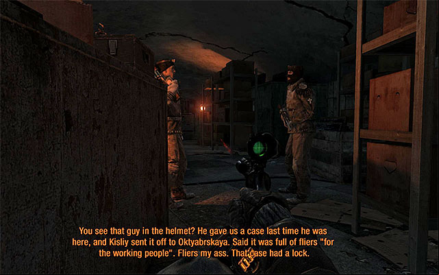 As you explore this area, you will be regularly running into further guards, which usually come in pairs - Find Pavel in Venice | Chapter 15: Venice - Chapter 15: Venice - Metro: Last Light Game Guide