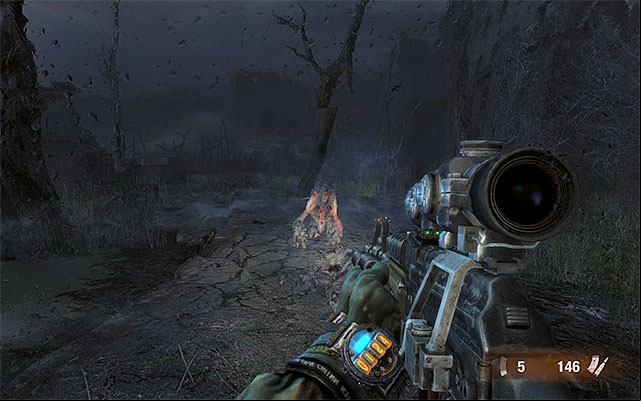 While exploring, of course not to enter the water and to manage your supplies with care - Meet the rangers in the church | Chapter 17: Nightfall - Chapter 17: Nightfall - Metro: Last Light Game Guide