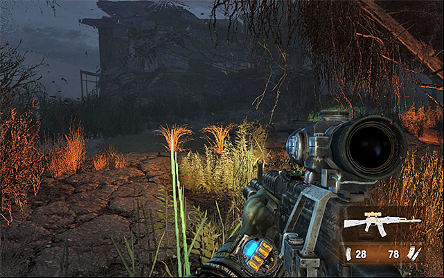 Go now towards the church - Meet the rangers in the church | Chapter 17: Nightfall - Chapter 17: Nightfall - Metro: Last Light Game Guide