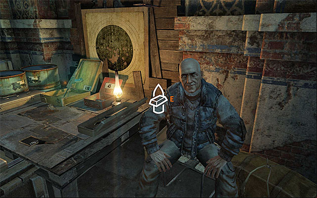 Walk over to the neighboring area, where there are two merchants - Reach Oktyabrskaya | Chapter 18: Undercity - Chapter 18: Undercity - Metro: Last Light Game Guide