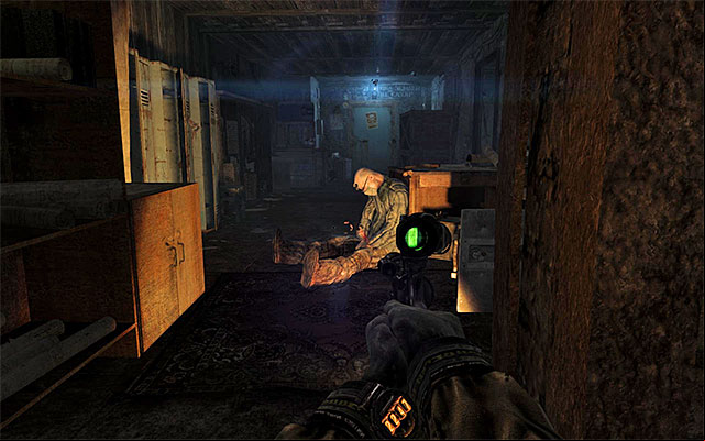Both of the above variants will allow you to reach the side corridor shown in the screenshot - Find and save Anna | Chapter 19: Contagion - Chapter 19: Contagion - Metro: Last Light Game Guide