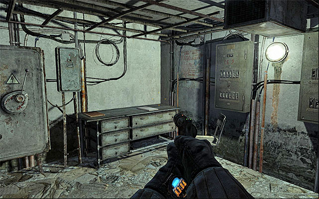 The page is in a small, well-lit room that you can check out towards the end of this chapter - Chapter 6: Facility | Artyom Diary Pages - Artyom Diary Pages - Metro: Last Light Game Guide