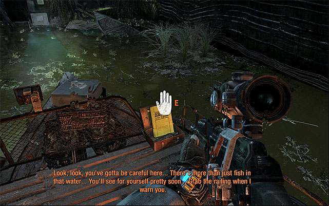 The page is onboard the ferry bound for Venice - Chapter 14: Dark Water | Artyom Diary Pages - Artyom Diary Pages - Metro: Last Light Game Guide