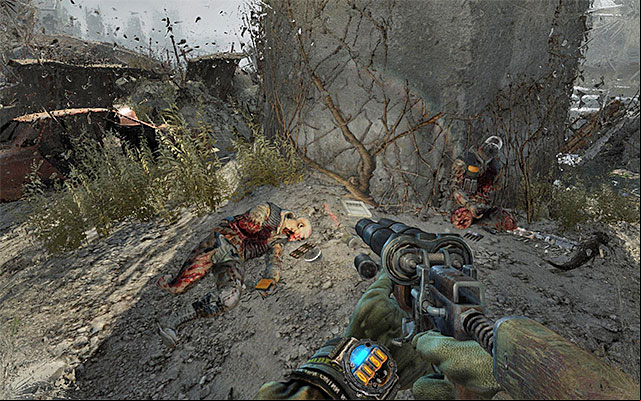 The page is on a small meadow that can be reached right after you walk through the first area near the water - Chapter 23: The Crossing | Artyom Diary Pages - Artyom Diary Pages - Metro: Last Light Game Guide
