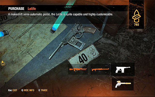 Variant two assumes that you buy these from local dealers - Weapons and equipment | Valuable Hints - Valuable Hints - Metro: Last Light Game Guide