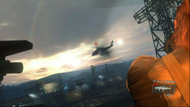 Take down the enemy helicopter - Intel Operative Rescue - Side Ops and Extra Ops - Metal Gear Solid V: Ground Zeroes - Game Guide and Walkthrough