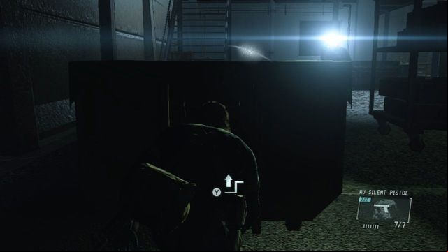 Go behind the building - Extracting Paz - Walkthrough - Metal Gear Solid V: Ground Zeroes - Game Guide and Walkthrough