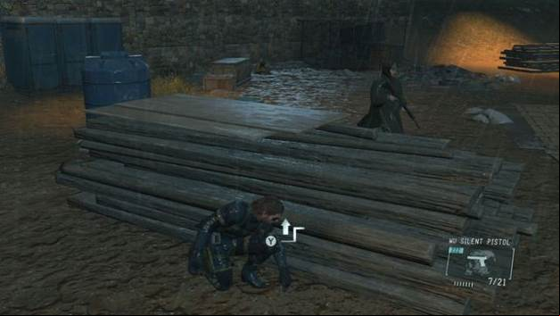 You can distract the enemy - Free the prisoners - Walkthrough - Metal Gear Solid V: Ground Zeroes - Game Guide and Walkthrough