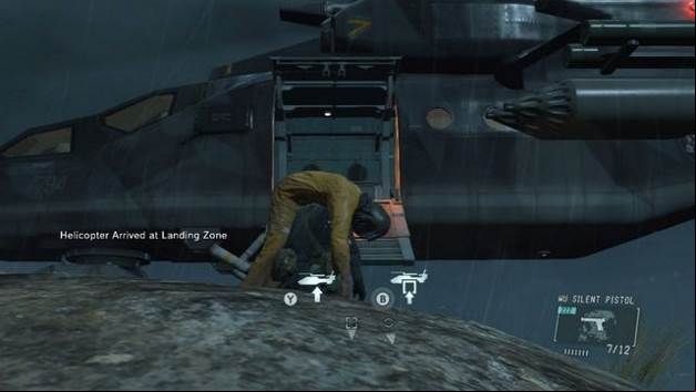 Carry the prisoner to the helicopter - Free the prisoners - Walkthrough - Metal Gear Solid V: Ground Zeroes - Game Guide and Walkthrough