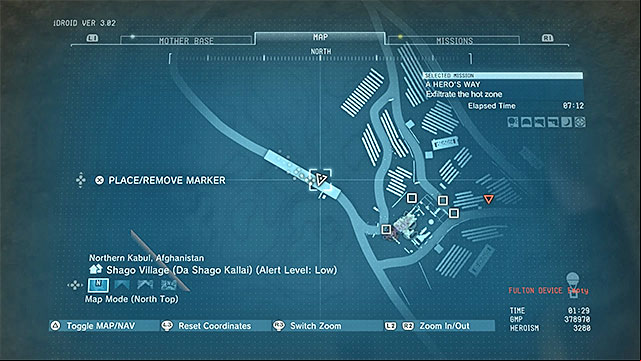 Finding the common metal will be the easiest right before the end of the mission - Remaining A Heros Way secondary mission objectives | Walkthrough - Mission 3 - A Heros Way - Metal Gear Solid V: The Phantom Pain Game Guide & Walkthrough