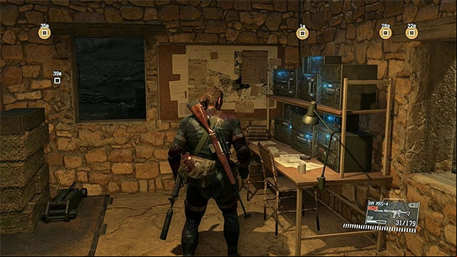 Plant a C4 on the transmitter - Identifying and destroying the comms equipment | Walkthrough - Mission 4 - C2W - Metal Gear Solid V: The Phantom Pain Game Guide & Walkthrough
