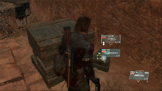 After entering the caves, you still need to watch out for more enemies - Finding Honey Bee | Walkthrough - Mission 6 - Where Do the Bees Sleep? - Metal Gear Solid V: The Phantom Pain Game Guide & Walkthrough
