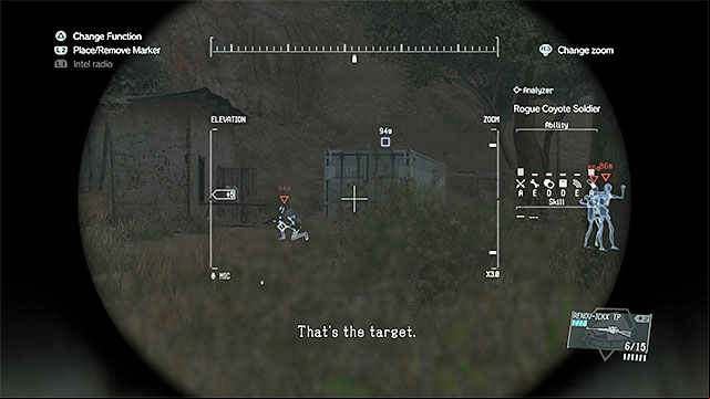 The container is protected by a group of enemies. - Side-Ops missions walkthroughs (101-110) - Side-Ops - Metal Gear Solid V: The Phantom Pain Game Guide & Walkthrough