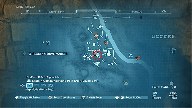 Walkthrough: Reach the Eastern Communications Post - Side-Ops missions walkthroughs (21-30) - Side-Ops - Metal Gear Solid V: The Phantom Pain Game Guide & Walkthrough