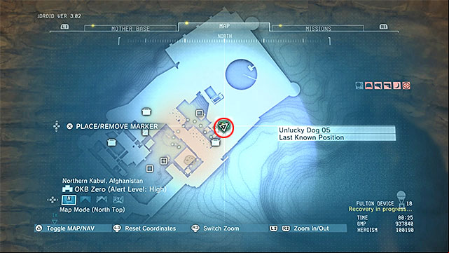 You will find the second prisoner after going past the third gate - Side-Ops missions walkthroughs (61-70) - Side-Ops - Metal Gear Solid V: The Phantom Pain Game Guide & Walkthrough