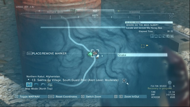 The location of the tape #11 - Harder to find tapes | Cassette Tapes - Cassette Tapes - Metal Gear Solid V: The Phantom Pain Game Guide & Walkthrough