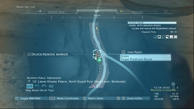 The location of the 15th cassette. - Harder to find tapes | Cassette Tapes - Cassette Tapes - Metal Gear Solid V: The Phantom Pain Game Guide & Walkthrough
