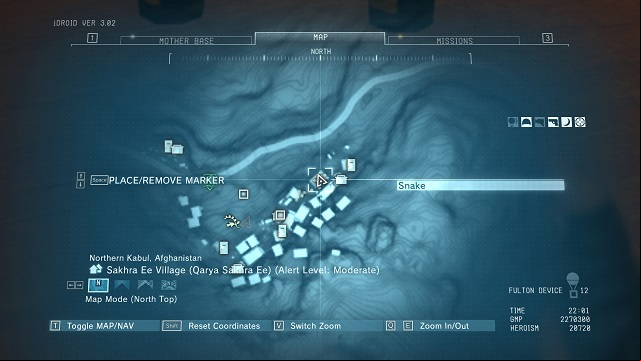 The location of the 17th cassette. - Harder to find tapes | Cassette Tapes - Cassette Tapes - Metal Gear Solid V: The Phantom Pain Game Guide & Walkthrough