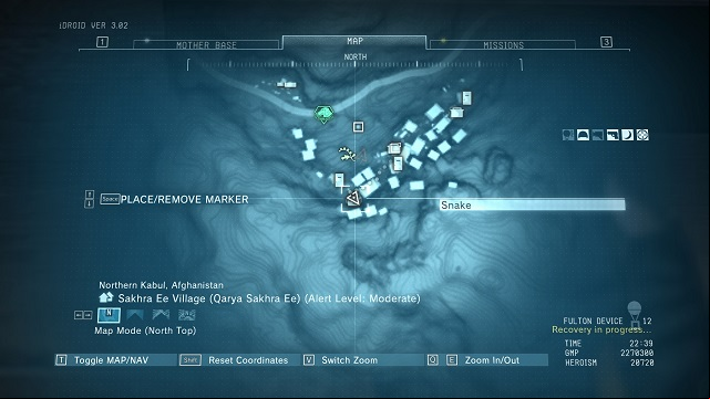 The location of the 18th cassette. - Harder to find tapes | Cassette Tapes - Cassette Tapes - Metal Gear Solid V: The Phantom Pain Game Guide & Walkthrough