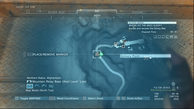 The location of the Delivery Point - Afghanistan | Delivery Point Invoices - Delivery Point Invoices - Metal Gear Solid V: The Phantom Pain Game Guide & Walkthrough