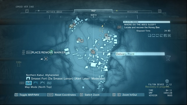 The location of the Delivery Point - Afghanistan | Delivery Point Invoices - Delivery Point Invoices - Metal Gear Solid V: The Phantom Pain Game Guide & Walkthrough