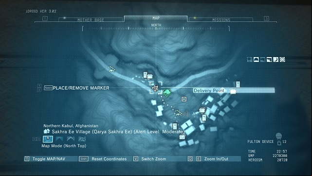 The location of the point. - Afghanistan | Delivery Point Invoices - Delivery Point Invoices - Metal Gear Solid V: The Phantom Pain Game Guide & Walkthrough