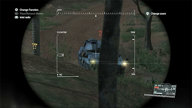 One of the APCs. - Remaining Blood Runs Deep - secondary mission objectives | Walkthrough - Mission 18 - Blood Runs Deep - Metal Gear Solid V: The Phantom Pain Game Guide & Walkthrough