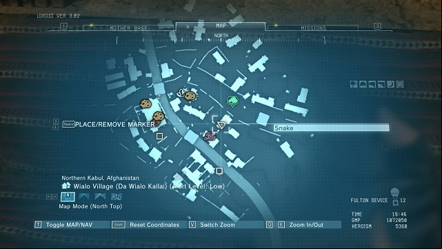 The location of the RIOT SMG Blueprint - Blueprints | Basics - Basics - Metal Gear Solid V: The Phantom Pain Game Guide & Walkthrough