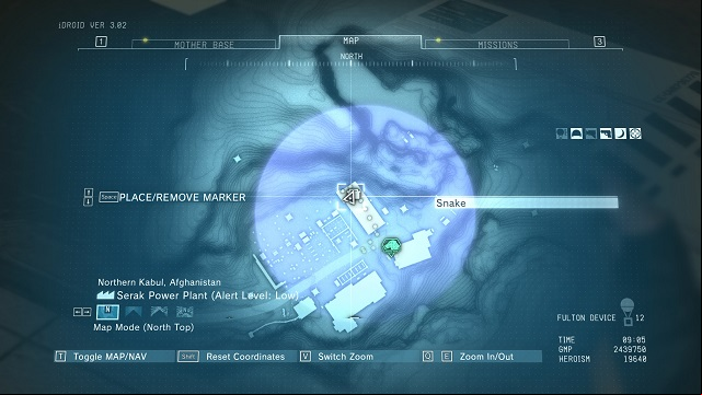 The location of the STUN ARM blueprint. - Blueprints | Basics - Basics - Metal Gear Solid V: The Phantom Pain Game Guide & Walkthrough